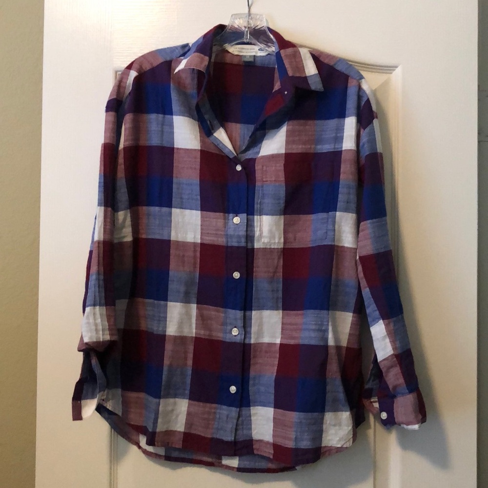 Old Navy plaid shirt, NWOT!